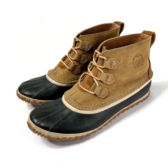 Sorel Out N About Lace Up Duck Boots Size 7 - Picture 5 of 8
